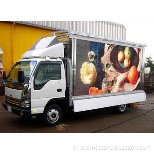 Truck Mounted Led Display Outdoor Waterproof P10 P16 P20 Di